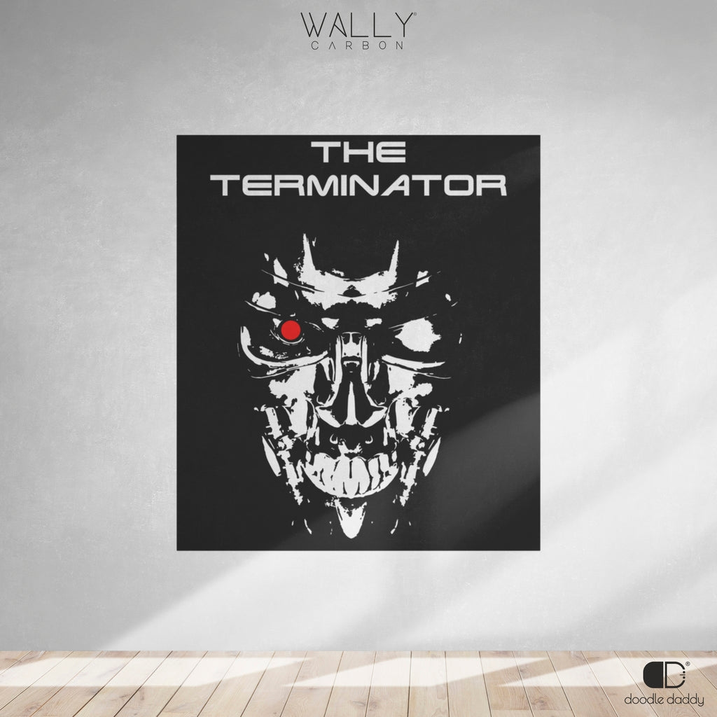 Terminator Decal - Wally Carbon Wall Decals by Doodle Daddy