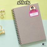 Stikels - Personalised School Notebook stickers
