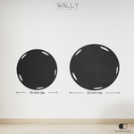 Soccer Shape Personalised Chalkboard - Wally Scribble by Doodle Daddy